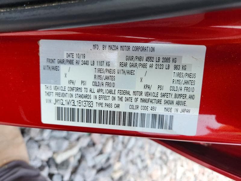 2020 MAZDA 6 GRAND TOURING RESERVE 12