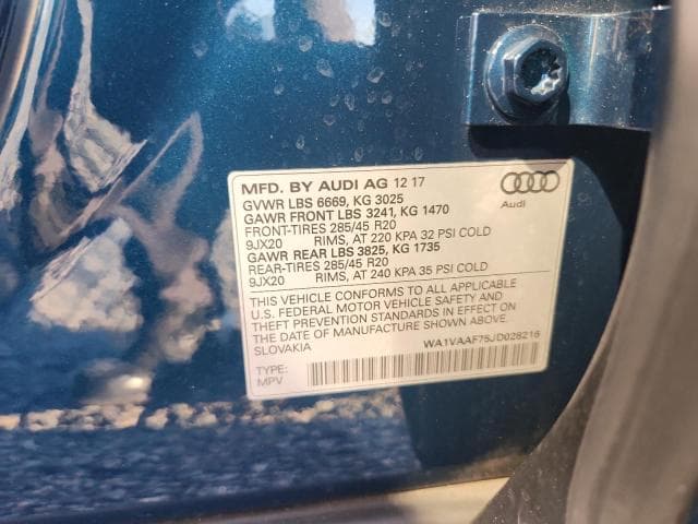 2018 AUDI Q7 PRESTIGE 13