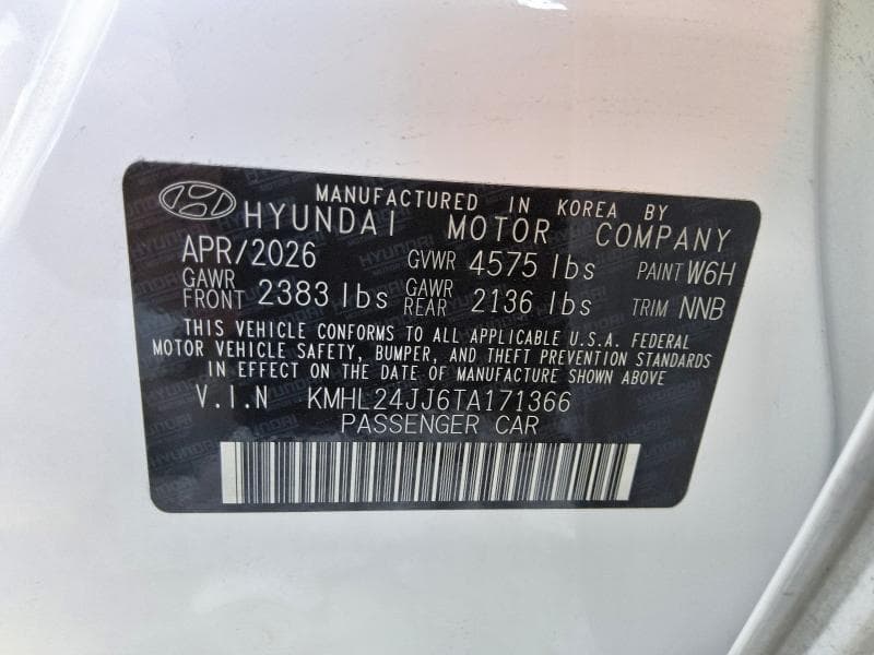 2026 HYUNDAI SONATA HYBRID BLUE 12
