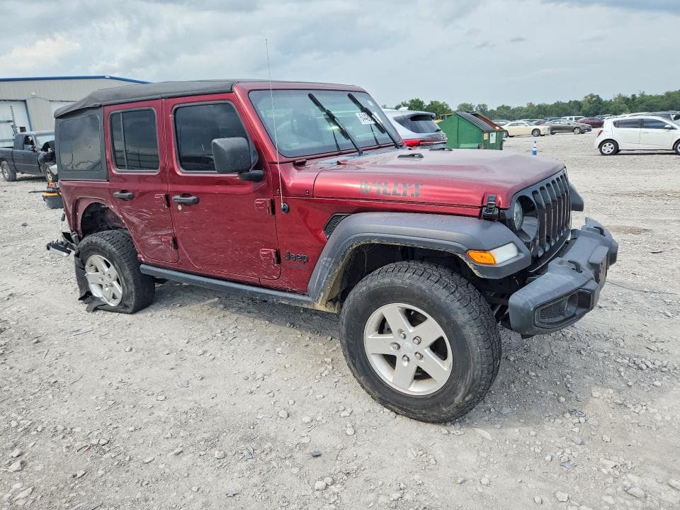 2021 JEEP WRANGLER UNLIMITED SPORT 4