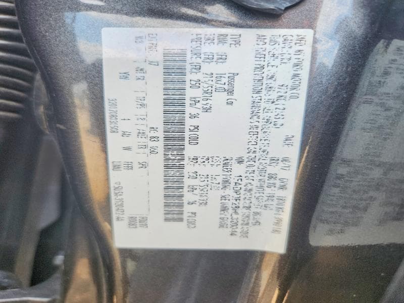 2017 FORD FOCUS SE 12
