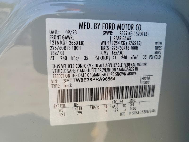 2023 FORD MAVERICK XL 12