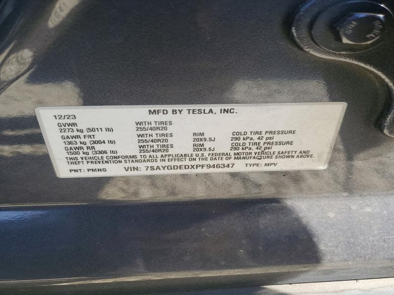 2023 TESLA MODEL Y 13