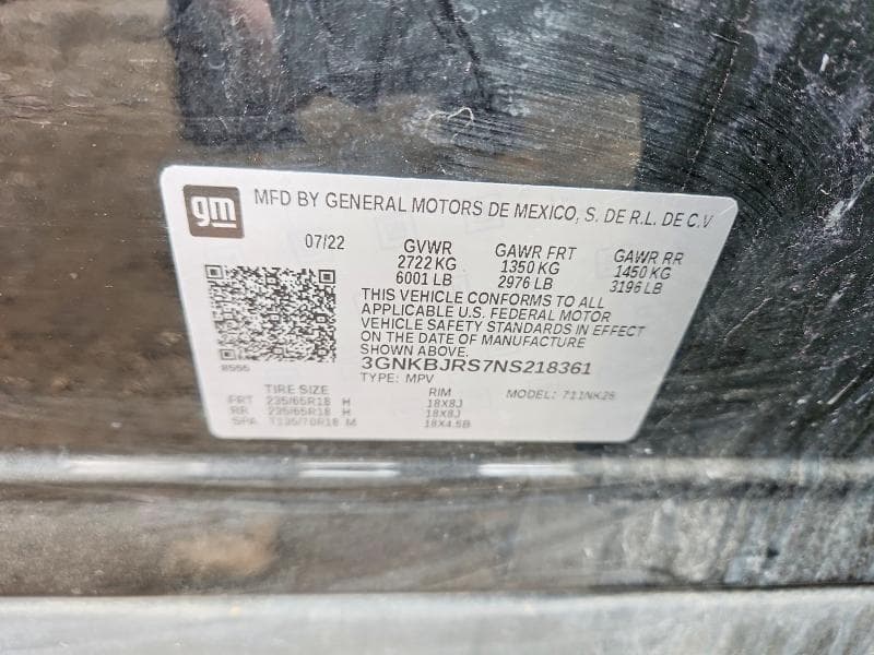 2022 CHEVROLET BLAZER 3LT 13