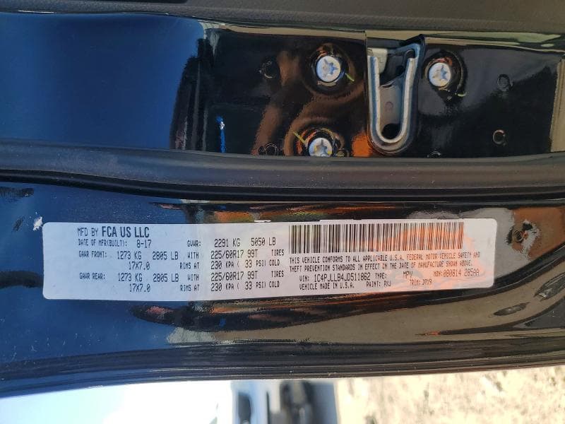 2018 JEEP CHEROKEE LATITUDE PLUS 12