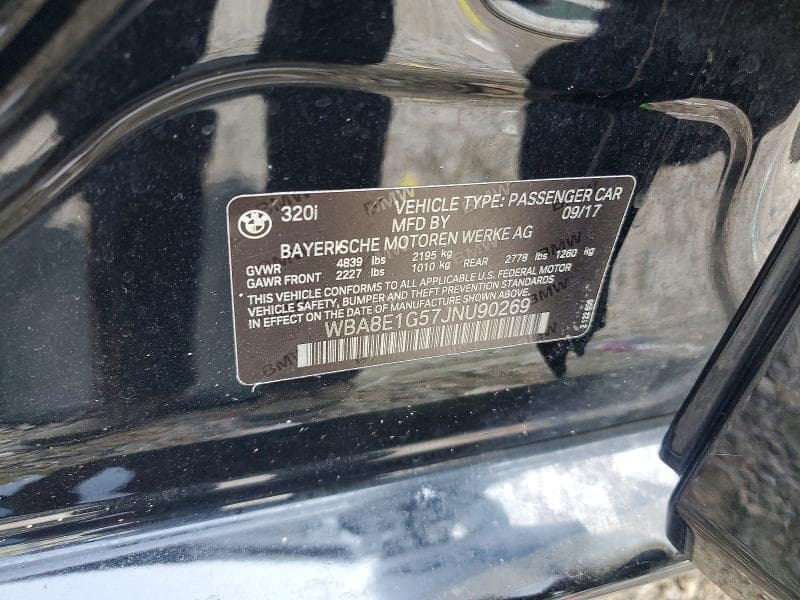 2018 BMW 320 I 12