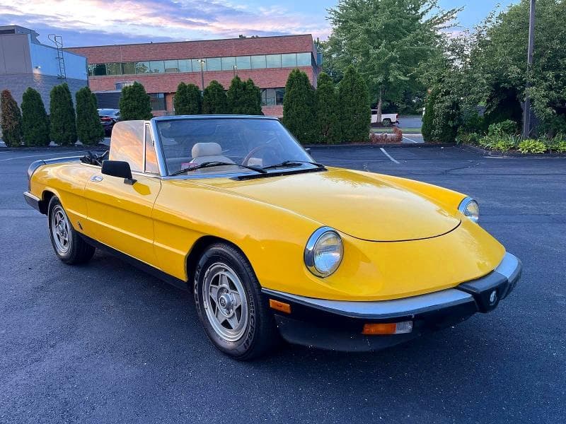 1983 ALFA ROMEO VELOCE 2000 SPIDER 4