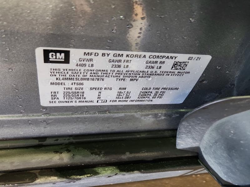 2021 BUICK ENCORE GX SELECT 13