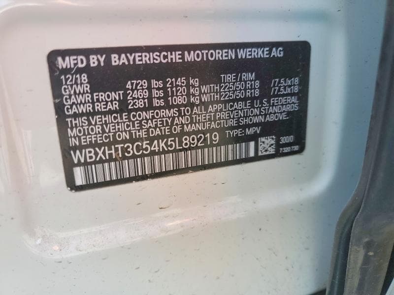 2019 BMW X1 XDRIVE28I 12