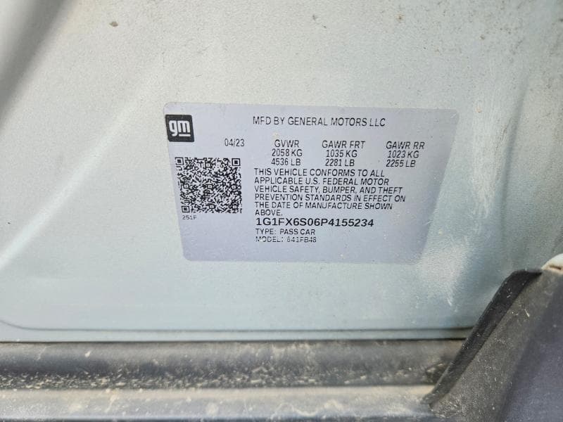 2023 CHEVROLET BOLT EV 2LT 14