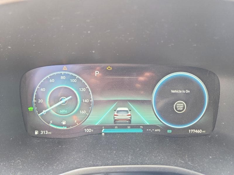 2022 HYUNDAI SANTA FE BLUE 9