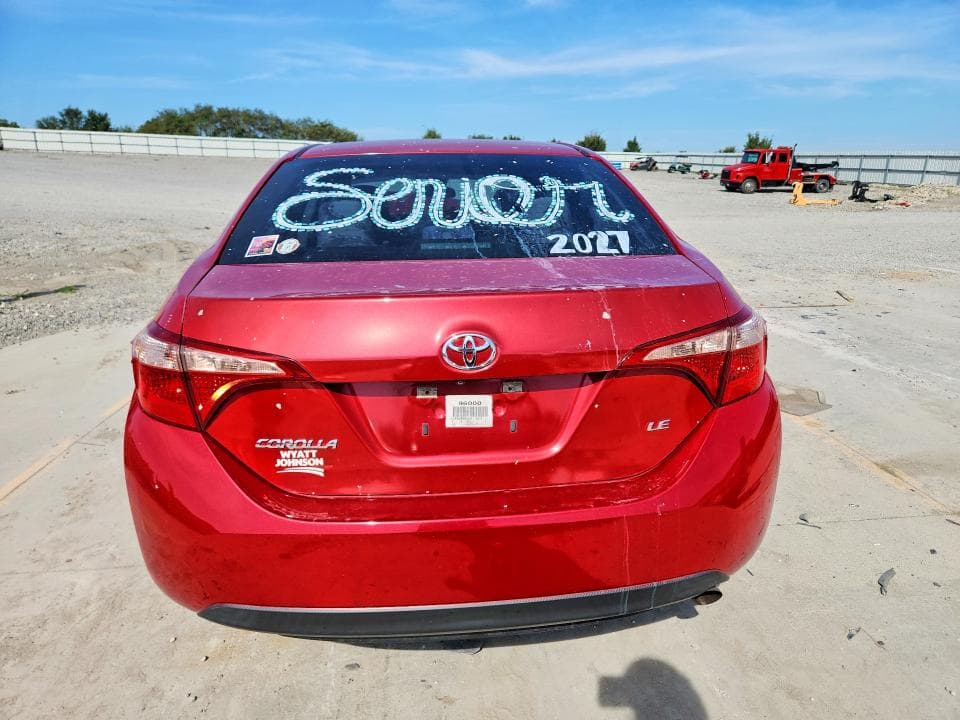 2017 TOYOTA COROLLA LE 6