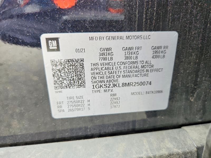2021 GMC YUKON XL DENALI 13