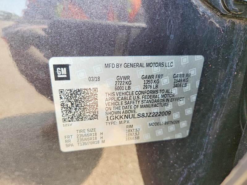 2018 GMC ACADIA SLT-1 13