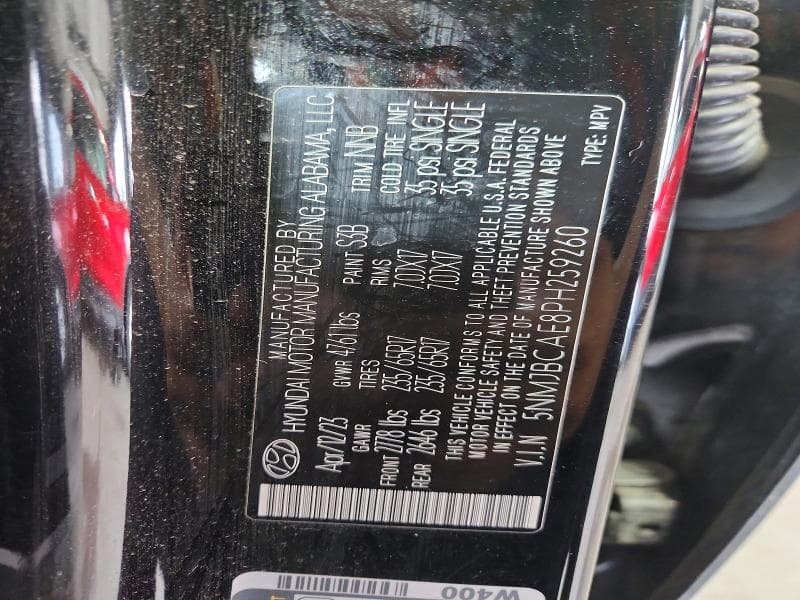 2023 HYUNDAI TUCSON SEL 13