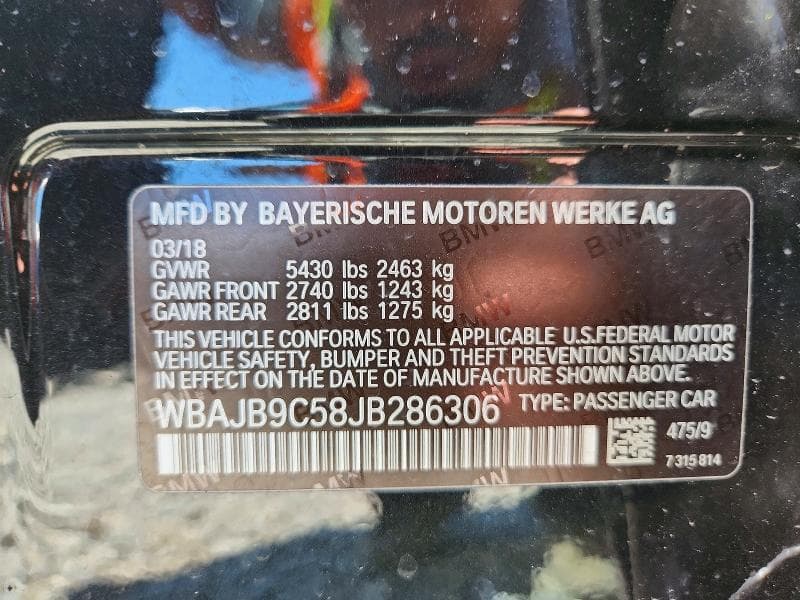 2018 BMW M550XI 13