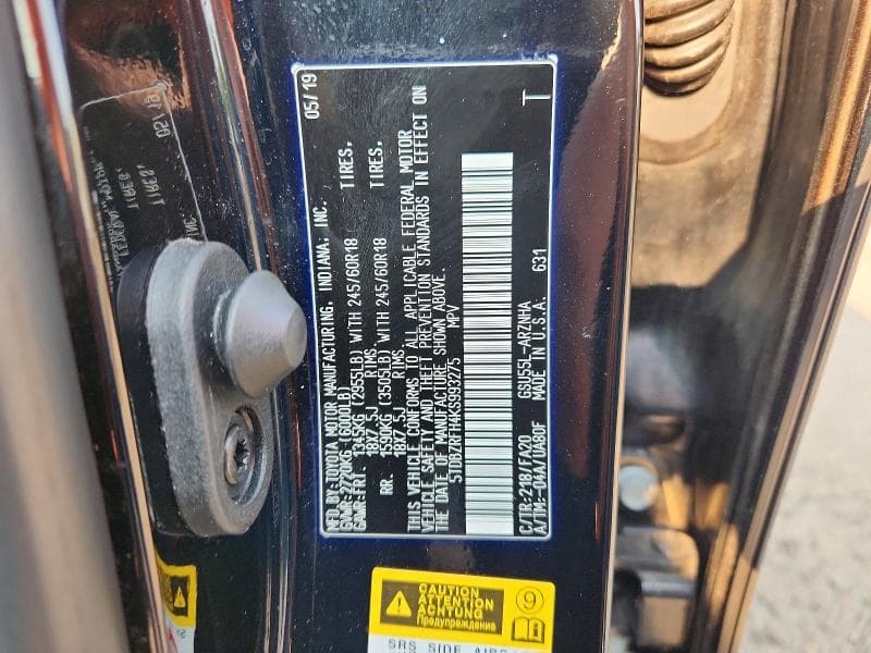 2019 TOYOTA HIGHLANDER LE PLUS 13