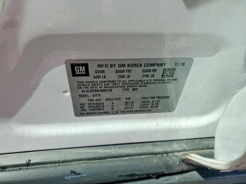 2020 BUICK ENCORE ESSENCE 13
