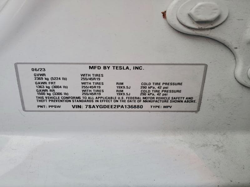 2023 TESLA MODEL Y 13