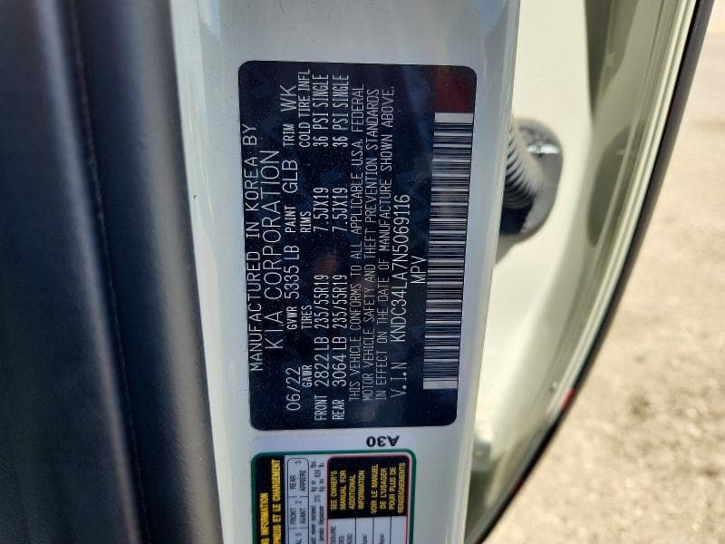 2022 KIA EV6 WIND 13