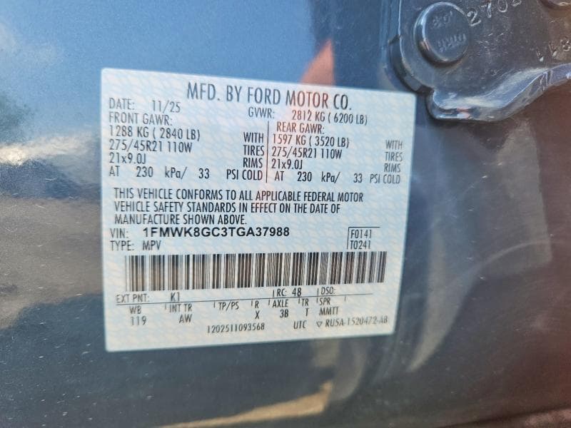 2026 FORD EXPLORER ST 13