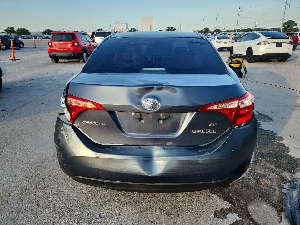 2018 TOYOTA COROLLA LE 6