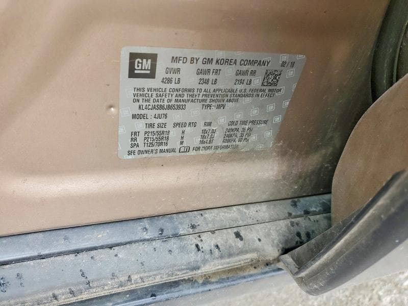 2018 BUICK ENCORE PREFERRED 12