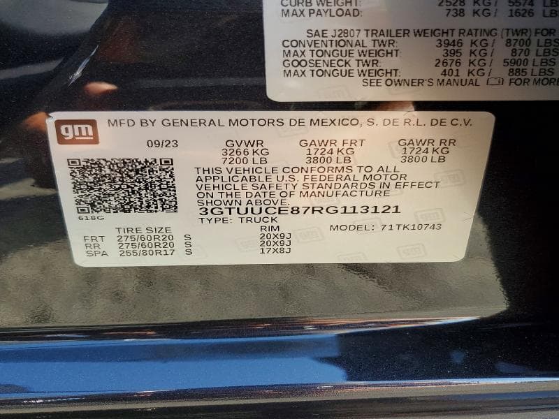 2024 GMC SIERRA K1500 ELEVATION 12