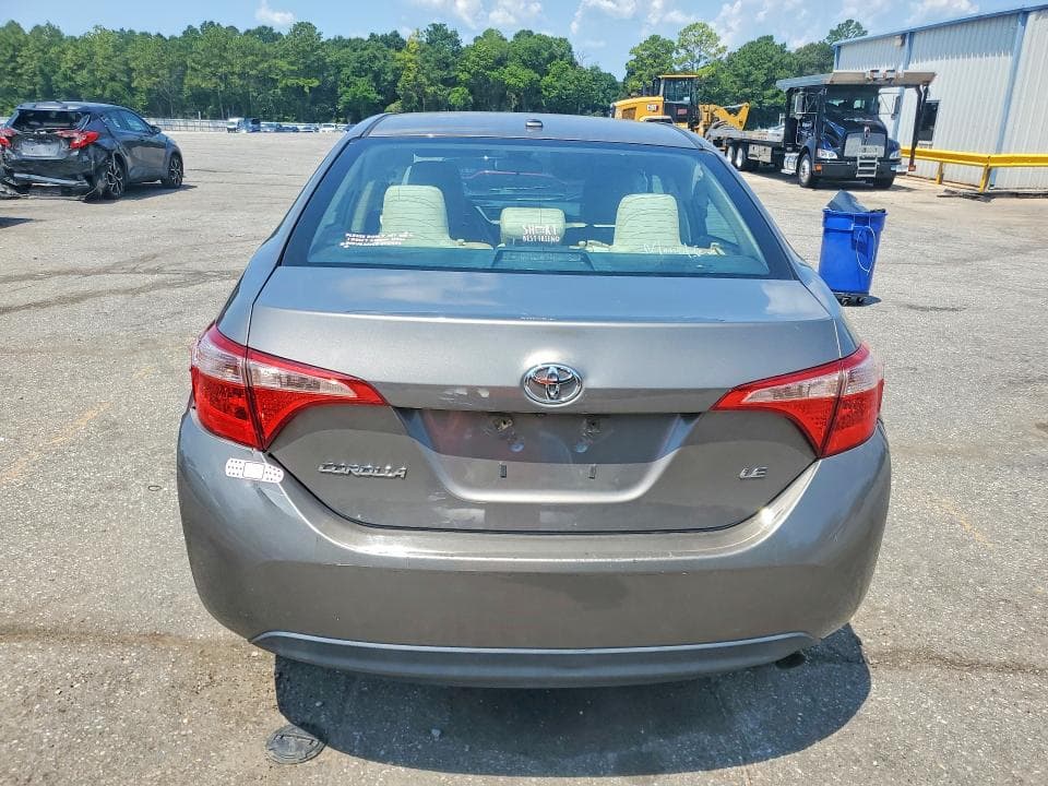 2017 TOYOTA COROLLA LE 6