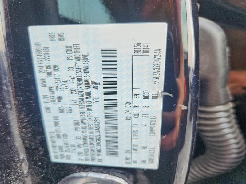 2020 FORD ESCAPE SE 13