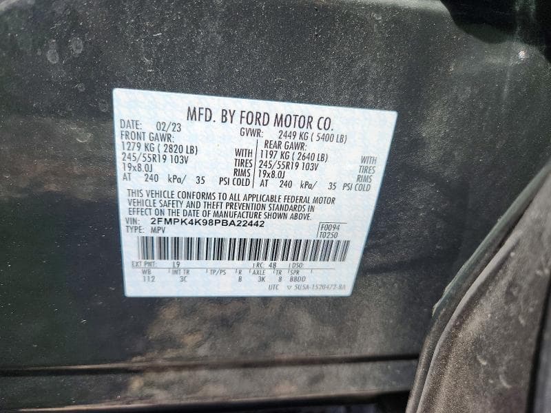 2023 FORD EDGE TITANIUM 14