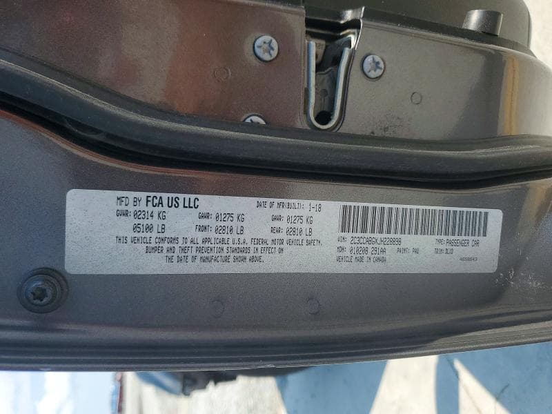 2018 CHRYSLER 300 S 12