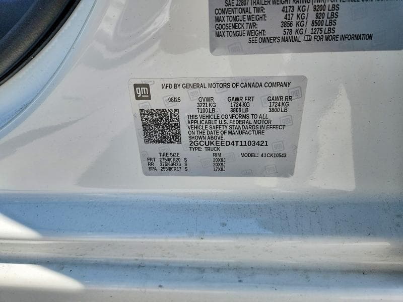 2026 CHEVROLET SILVERADO K1500 RST 12
