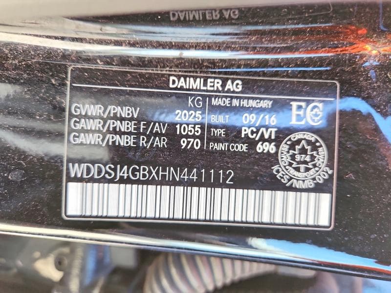 2017 MERCEDES-BENZ CLA 250 4MATIC 13