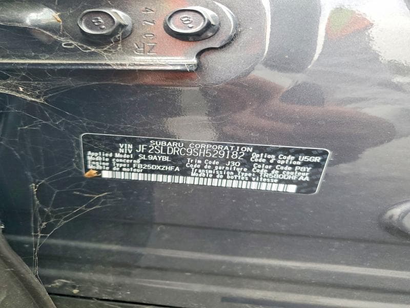 2025 SUBARU FORESTER LIMITED 13