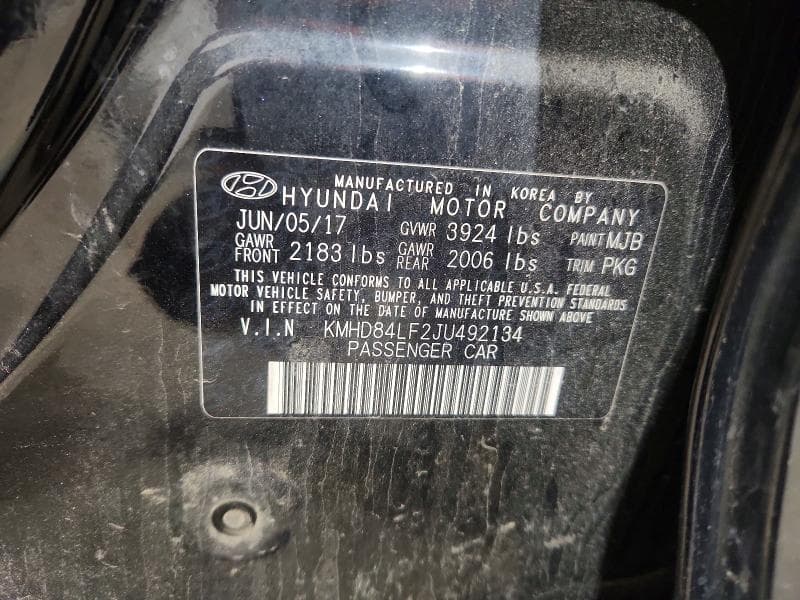 2018 HYUNDAI ELANTRA SEL 13