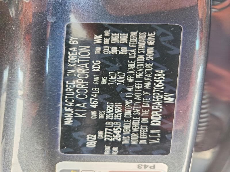 2023 KIA SPORTAGE LX 13