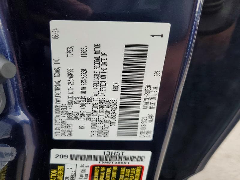 2024 TOYOTA TUNDRA CREWMAX 13