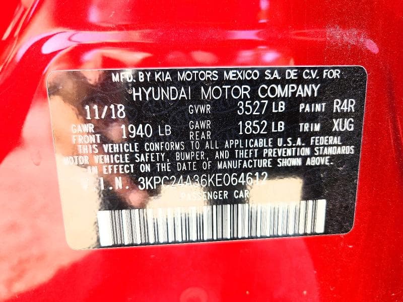 2019 HYUNDAI ACCENT SE 13