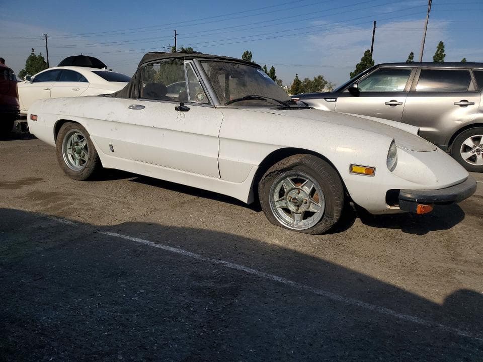 1982 ALFA ROMEO VELOCE 2000 SPIDER 4