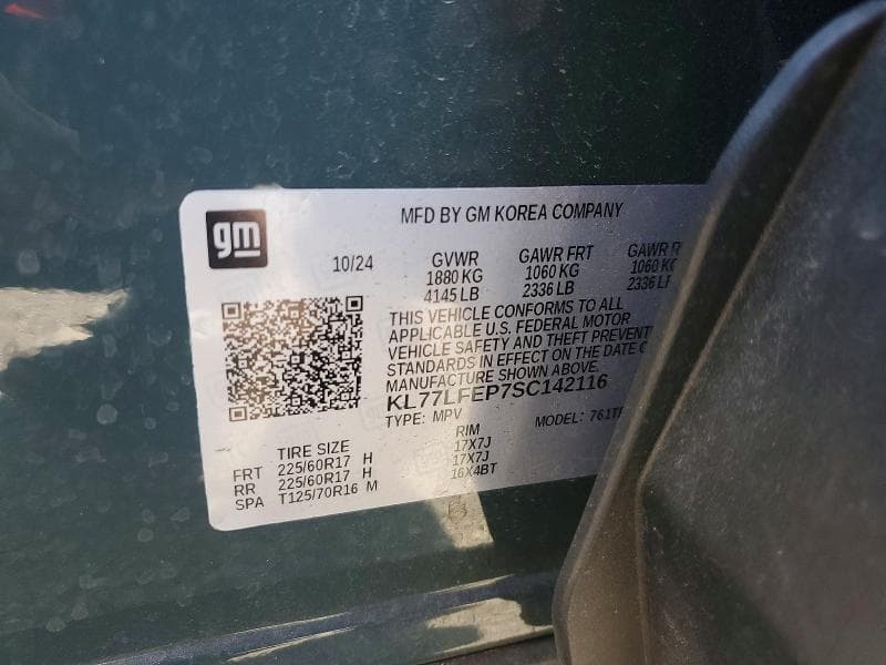 2025 CHEVROLET TRAX LS 13