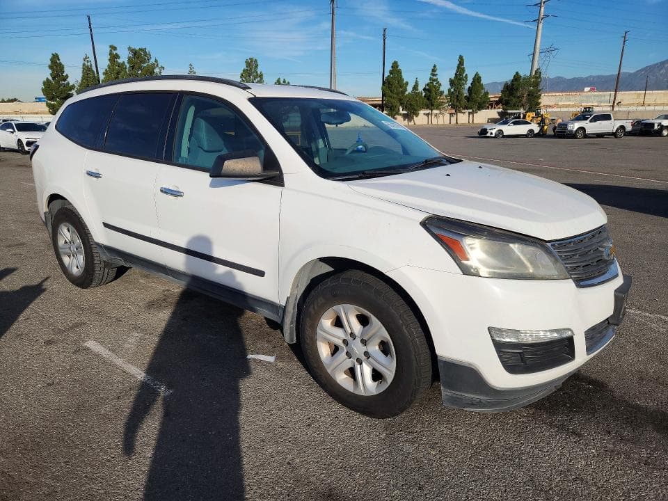 2017 CHEVROLET TRAVERSE LS 4