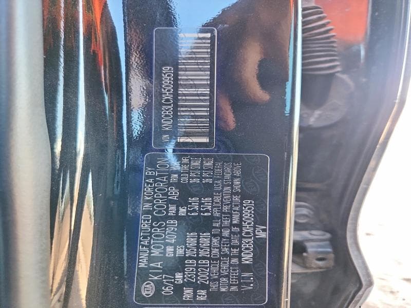 2017 KIA NIRO FE 12