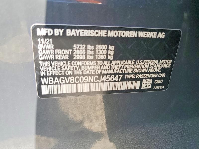 2022 BMW M850XI 13