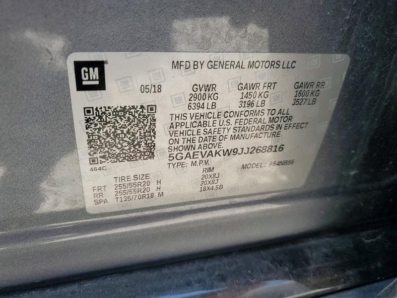 2018 BUICK ENCLAVE ESSENCE 14