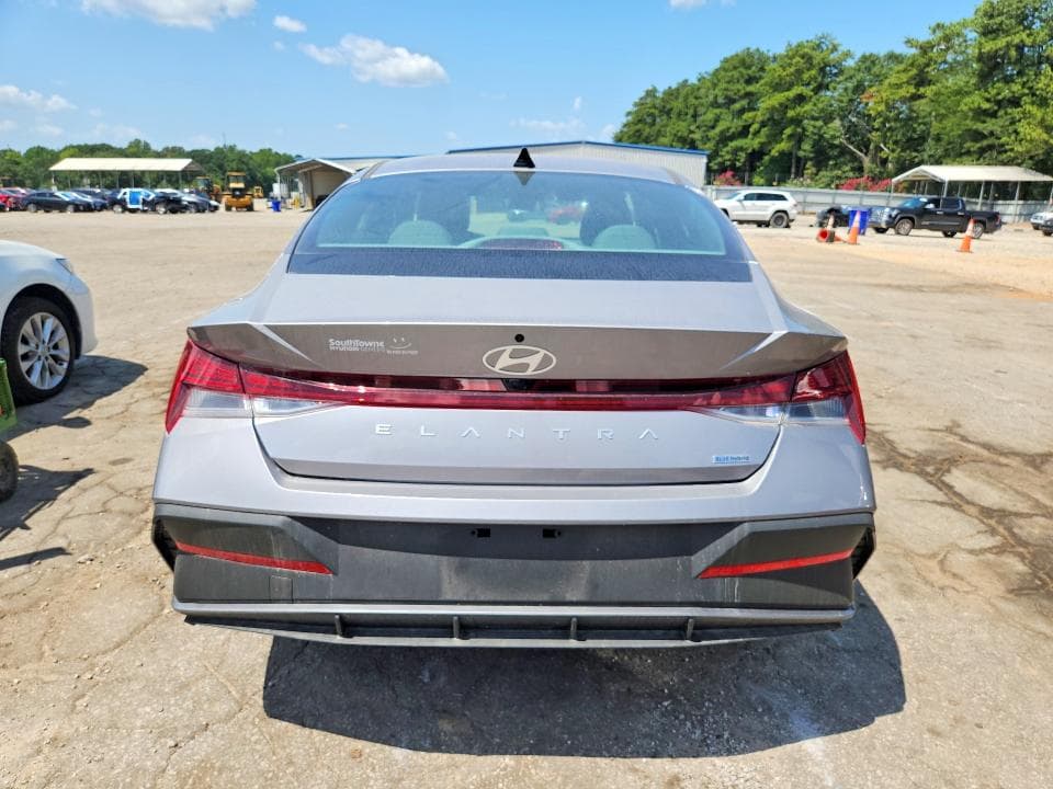 2025 HYUNDAI ELANTRA HYBRID BLUE 6