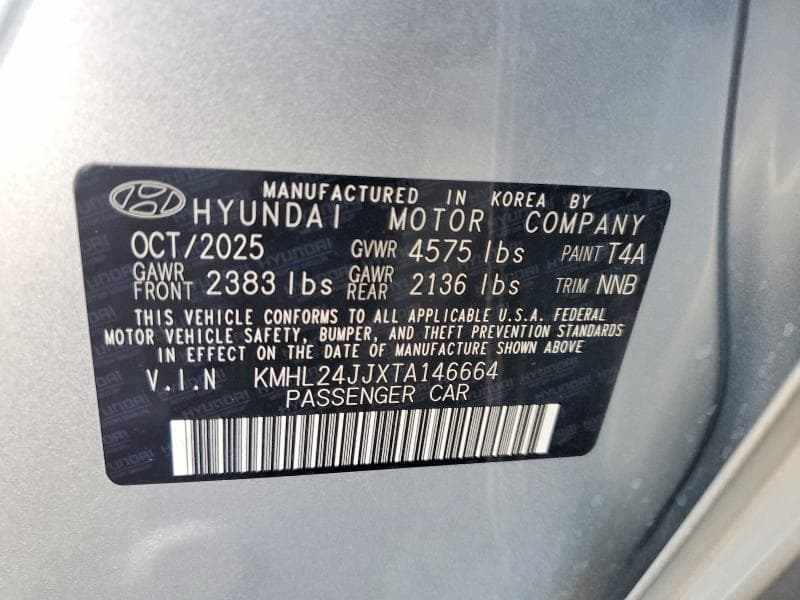 2026 HYUNDAI SONATA HYBRID BLUE 12