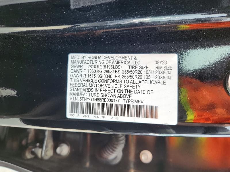 2024 HONDA PILOT ELITE 13