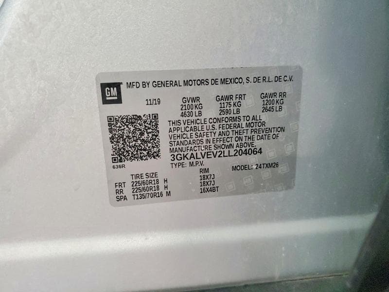 2020 GMC TERRAIN SLT 13