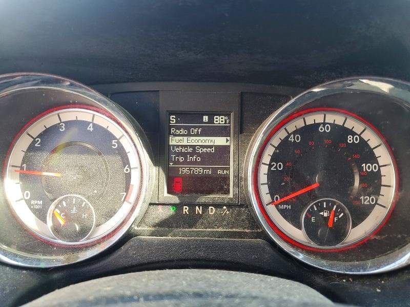 2017 DODGE GRAND CARAVAN GT 9